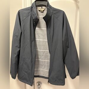 Natural Reflections Gray Windbreaker Jacket